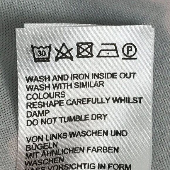 Popsy Clothing Cherish Girl Power Midi Dress US Size 10 V-Neck Pockets Stretch - Picture 11 of 11